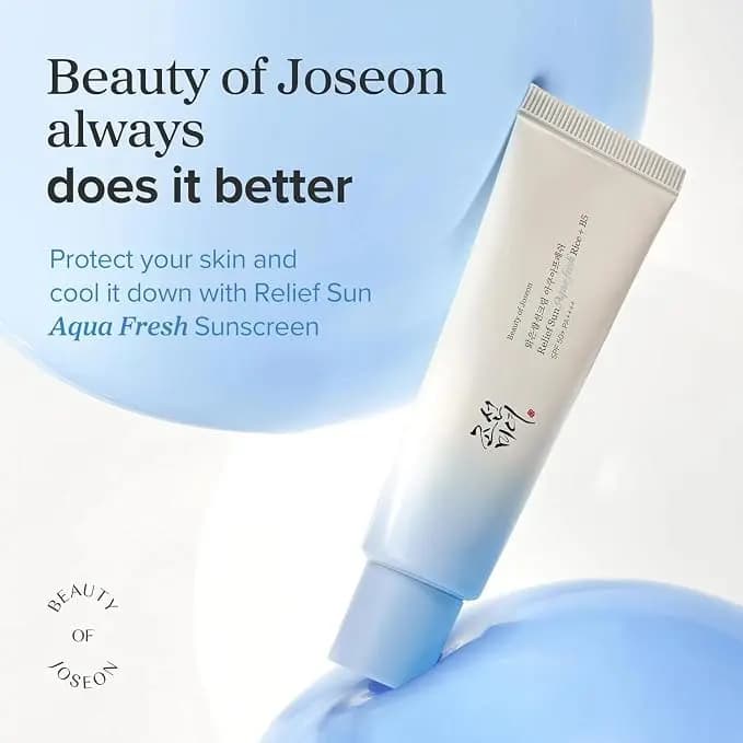 Relief Sun Aqua-Fresh: Rice + B5 SPF 50+ PA++++, 50 ml, Beauty of Joseon