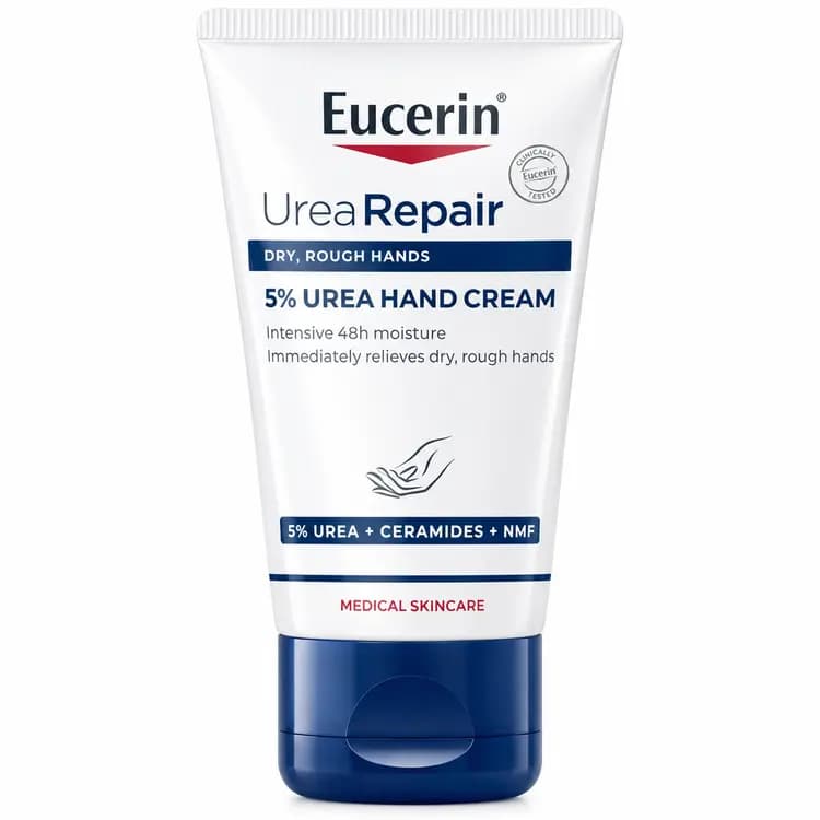 UreaRepair Plus 5% Urea Hand Cream, 75 ml, Eucerin