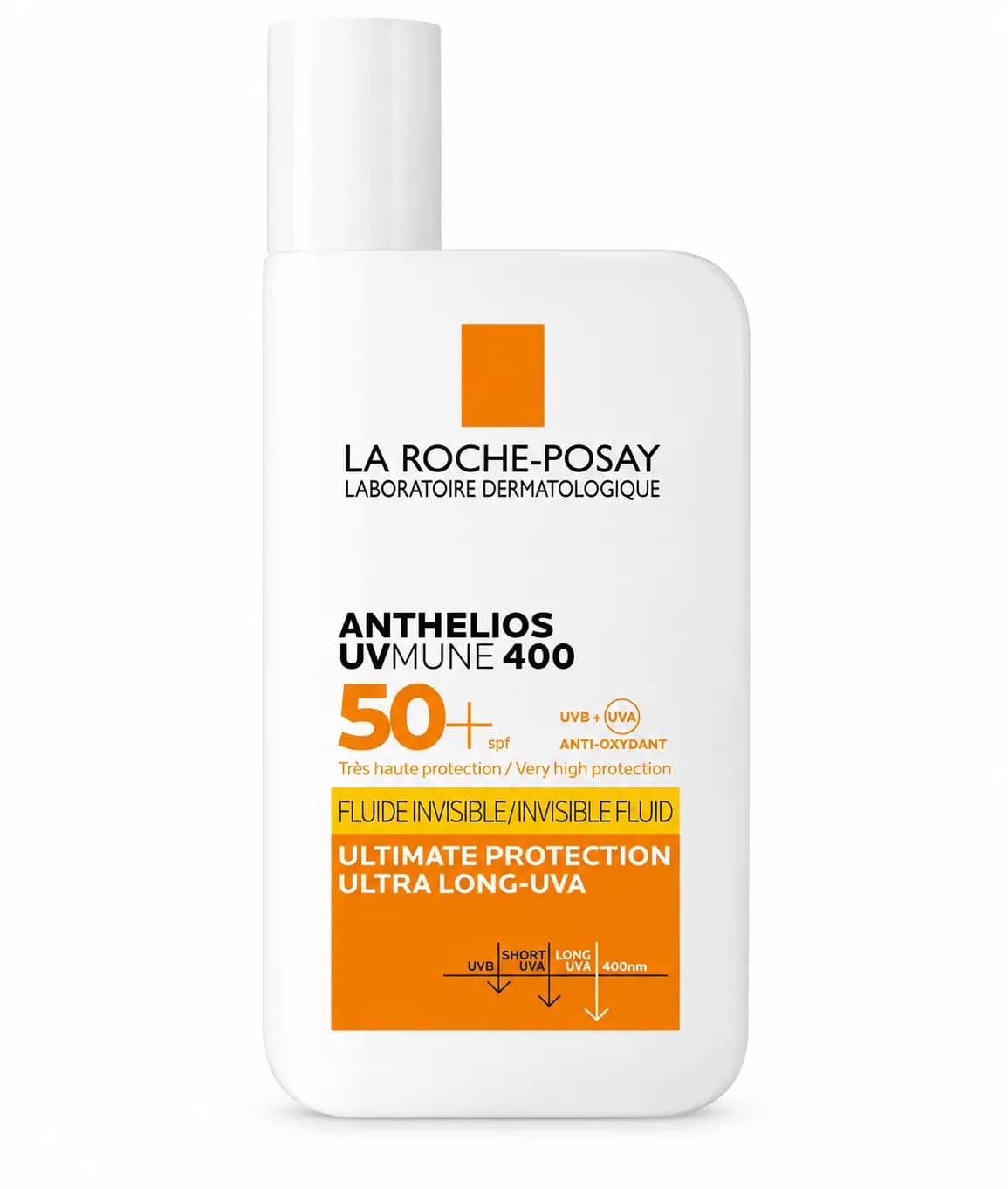 Anthelios UVMune 400 Invisible Fluid SPF 50+, 50 ml, La Roche-Posay