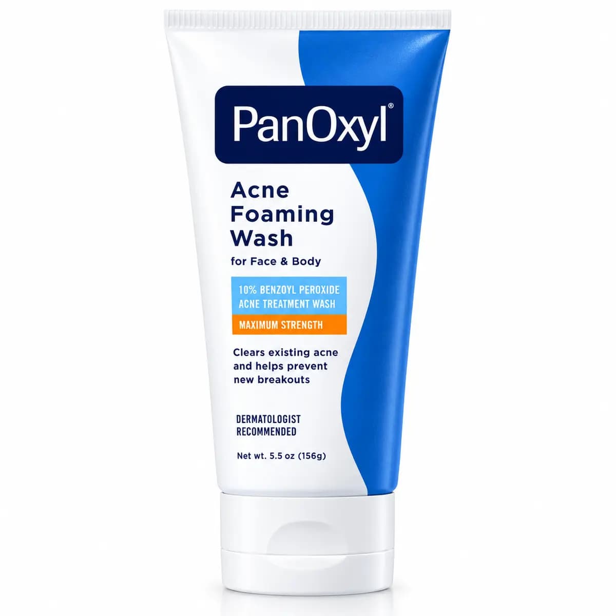 Acne Foaming Wash 10% Benzoyl Peroxide, 156 g, PanOxyl