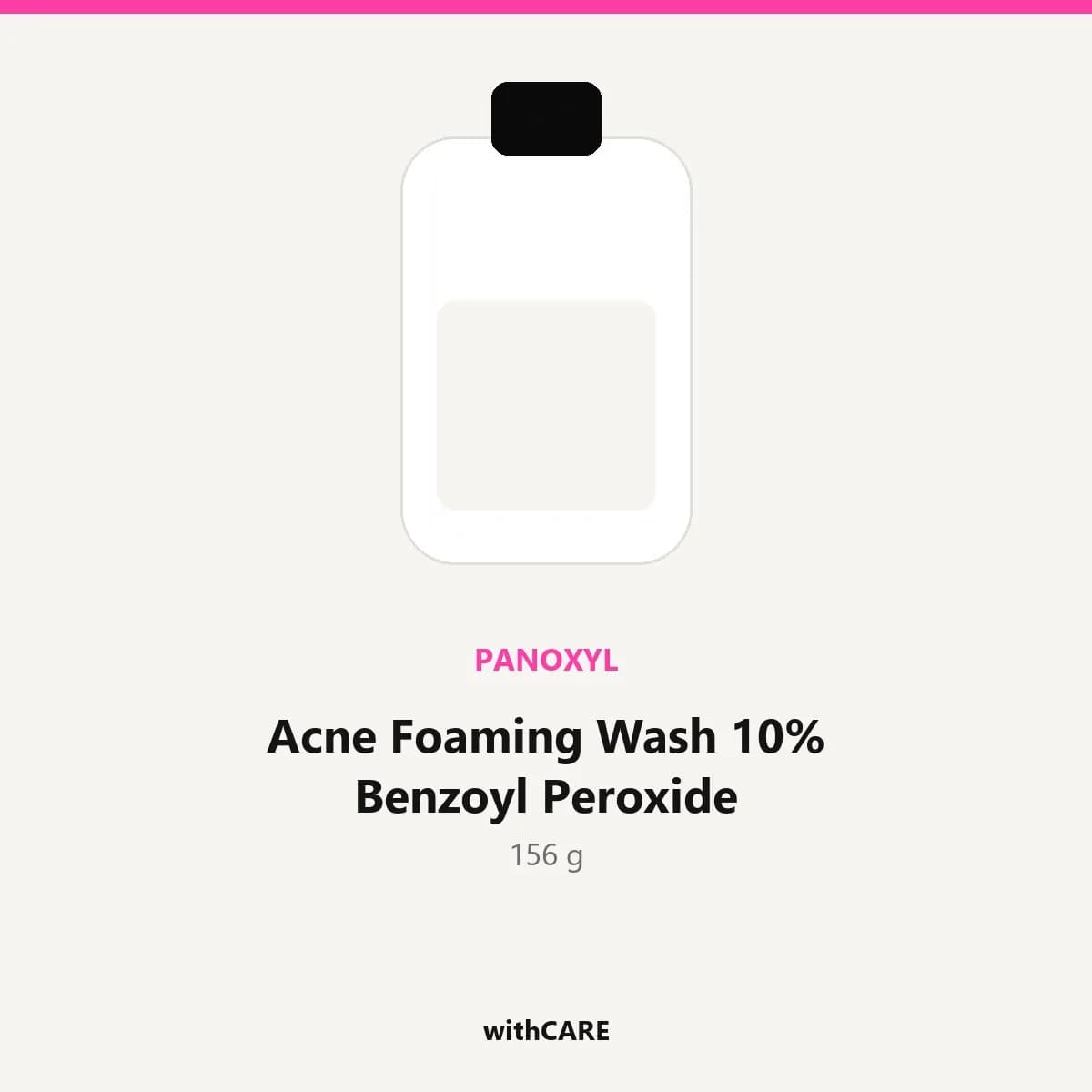 Acne Foaming Wash 10% Benzoyl Peroxide